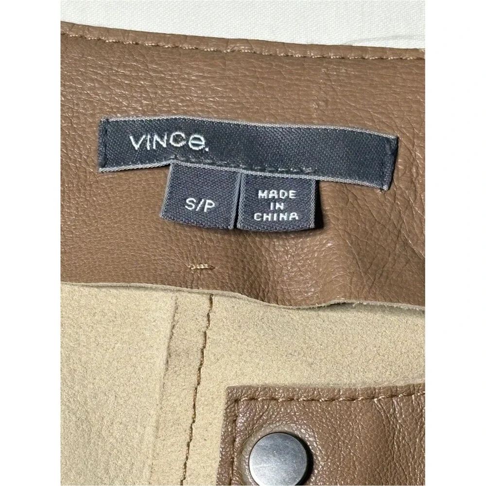 Vince women leather jacket Size S/P